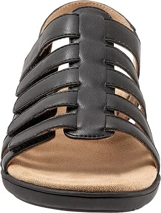 Trotters Tiki Women's Shoes Black : 5.5 M (B), Leather - Image 5