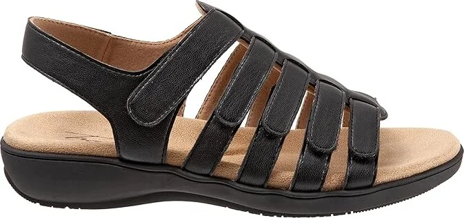 Trotters Tiki Women's Shoes Black : 5.5 M (B), Leather - Image 7