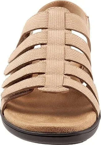 Trotters Tiki Women's Shoes Sand Nubuck Leather : 10.5 M (B), Suede/Leather - Image 5