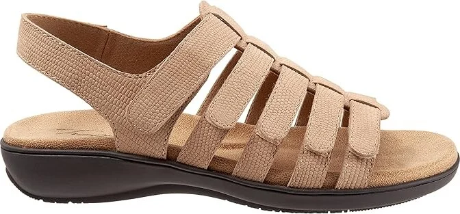 Trotters Tiki Women's Shoes Sand Nubuck Leather : 10.5 M (B), Suede/Leather - Image 7