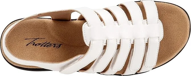 Trotters Tiki Women's Shoes White : 7 M (B), Leather - Image 2