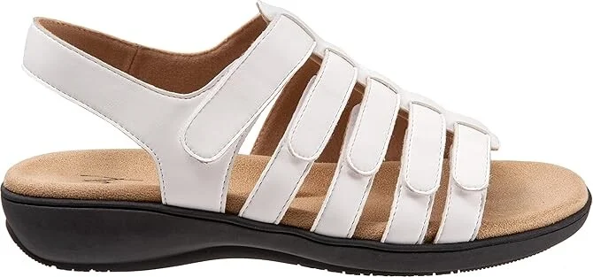 Trotters Tiki Women's Shoes White : 7 M (B), Leather - Image 7