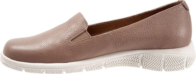 Trotters Universal Women's Shoes Dark Taupe : 5 M (B), Leather - Image 6