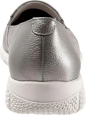 Trotters Universal Women's Shoes Pewter : 8 N (AA), Leather - Image 4