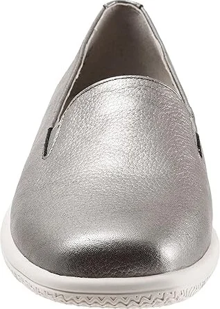 Trotters Universal Women's Shoes Pewter : 8 N (AA), Leather - Image 5