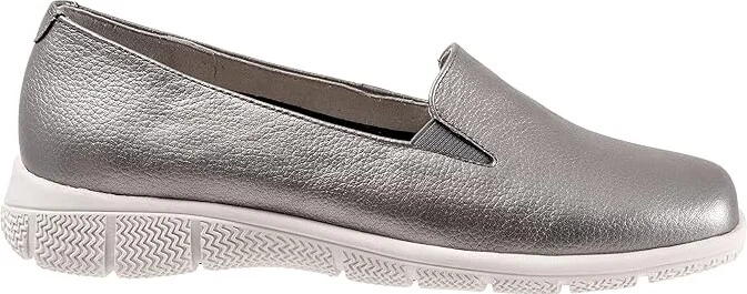 Trotters Universal Women's Shoes Pewter : 8 N (AA), Leather - Image 7