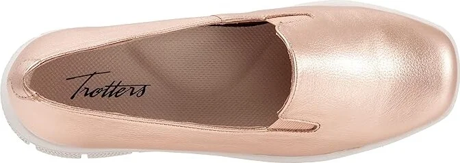 Trotters Universal Women's Shoes Rose Gold Metallic : 5 M (B), Leather - Image 2