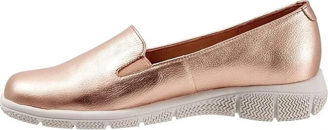 Trotters Universal Women's Shoes Rose Gold Metallic : 5 M (B), Leather - Image 6