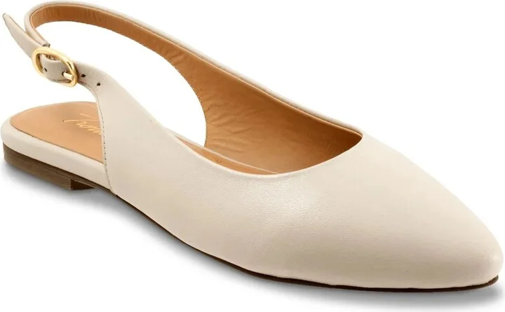 Trotters Wide Width Evelyn Flat