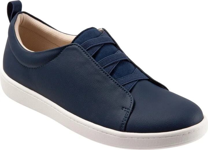 Navy Veg Calf Leather