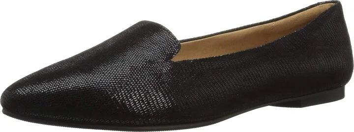 Black Patent Suede