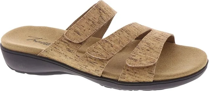 Trotters Womens Rose Slides-Sandals