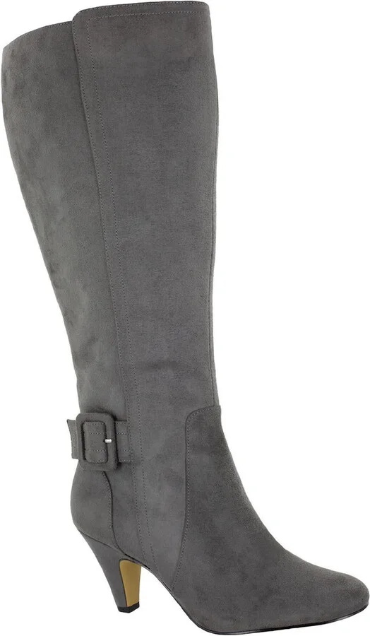 Troy II Plus Womens Zipper Tall Knee-High Boots
