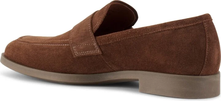 Troy Square Toe Suede Penny Loafer - Image 3
