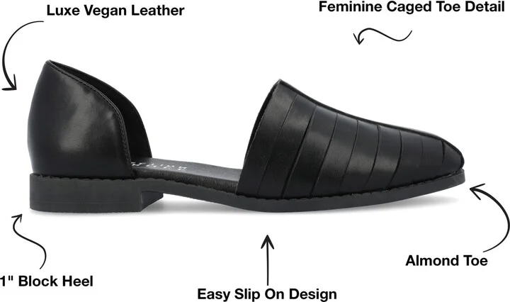 Tru Comfort Anyah Vegan Leather Flat - Image 10