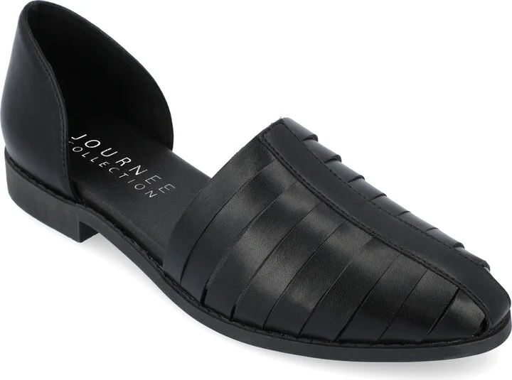 Tru Comfort Anyah Vegan Leather Flat