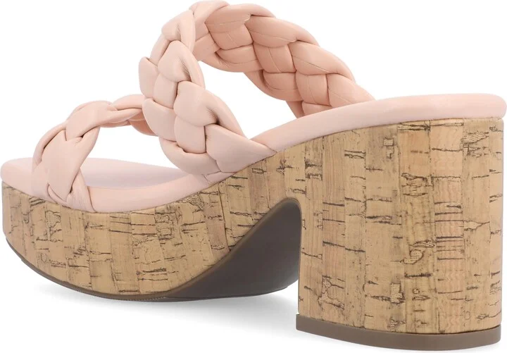 Tru Comfort Kyaa Vegan Leather Platform Sandal - Image 2