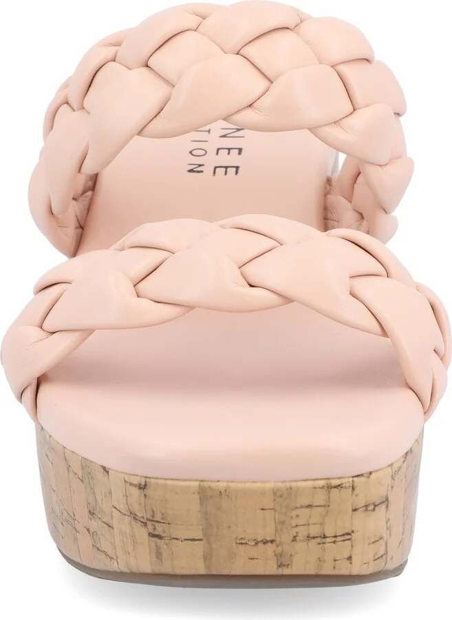 Tru Comfort Kyaa Vegan Leather Platform Sandal - Image 3