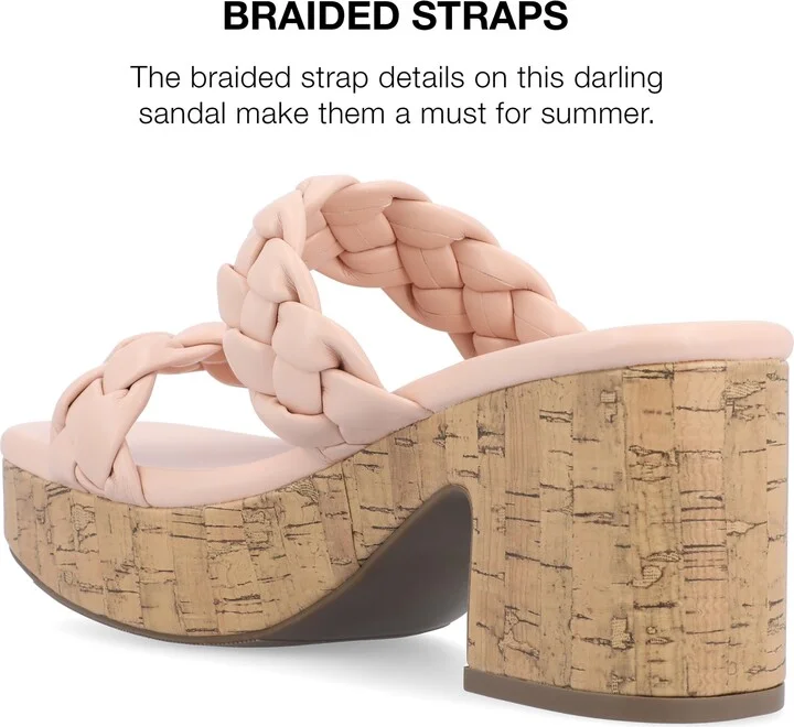 Tru Comfort Kyaa Vegan Leather Platform Sandal - Image 9