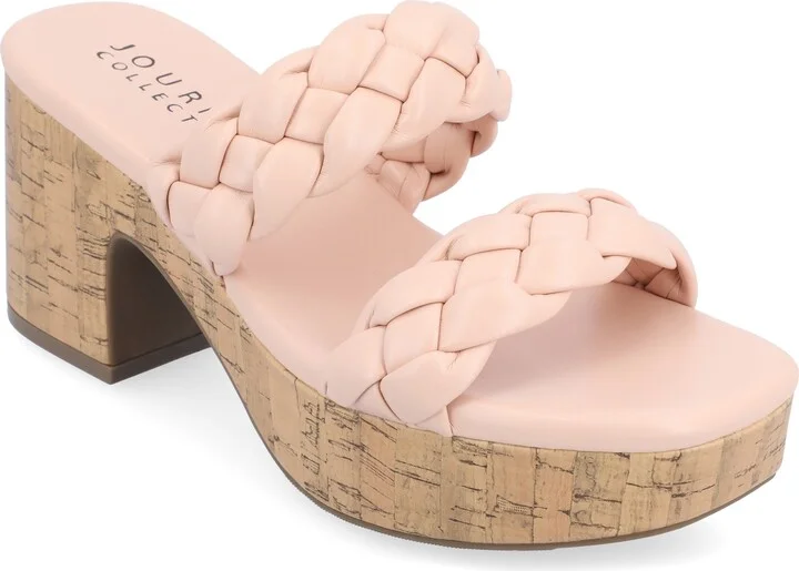 Tru Comfort Kyaa Vegan Leather Platform Sandal