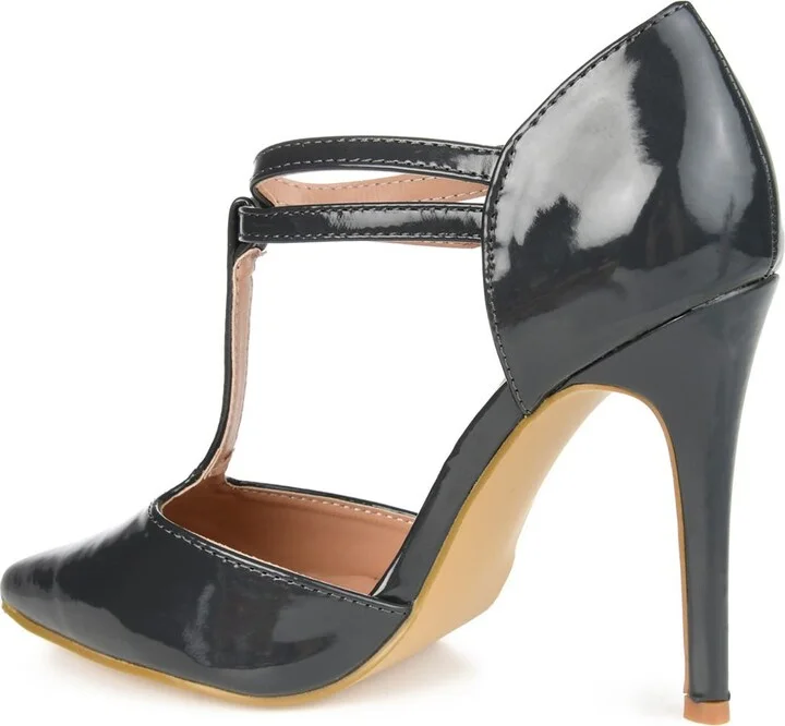 Tru Patent T-Strap Pump - Wide Width Available - Image 8