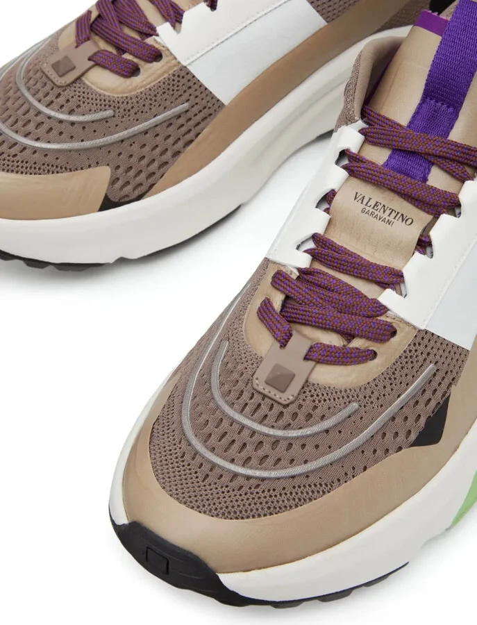 True Act panelled sneakers - Image 5
