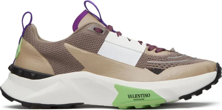 True Act panelled sneakers