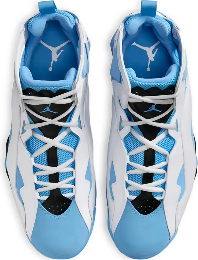 True Flight "White/University Blue" sneakers - Image 4