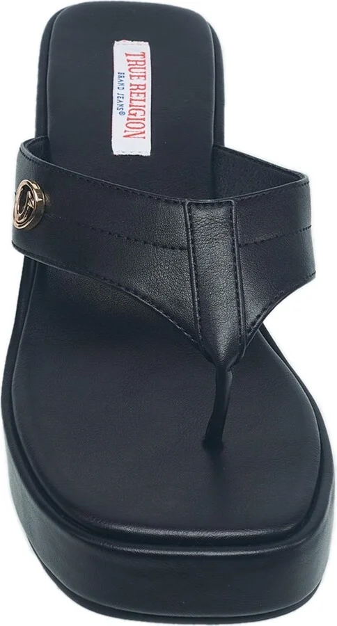 True Religion Latto Slip on Wedge Sandal - Image 4