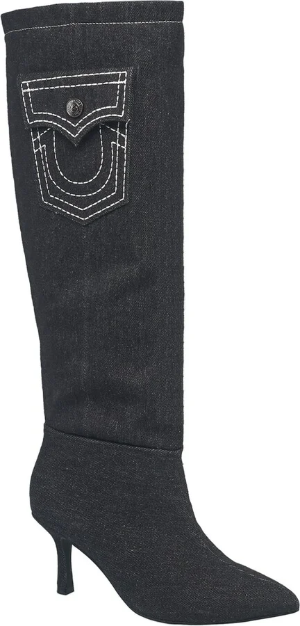 True Religion Women's Tall Denim Boot