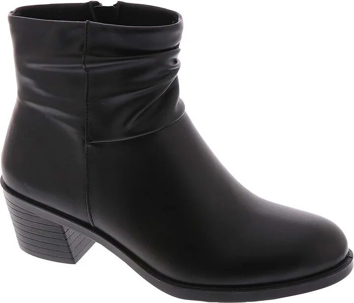 True Womens Pull On Dressy Ankle Boots