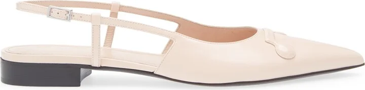 Trunkaroo Pointed Toe Slingback Flat - Image 3