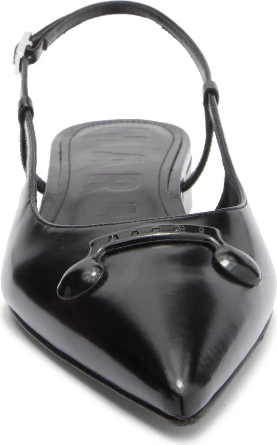 Trunkaroo Pointed Toe Slingback Flat - Image 10