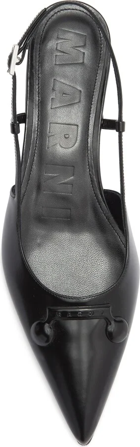 Trunkaroo Pointed Toe Slingback Flat - Image 11