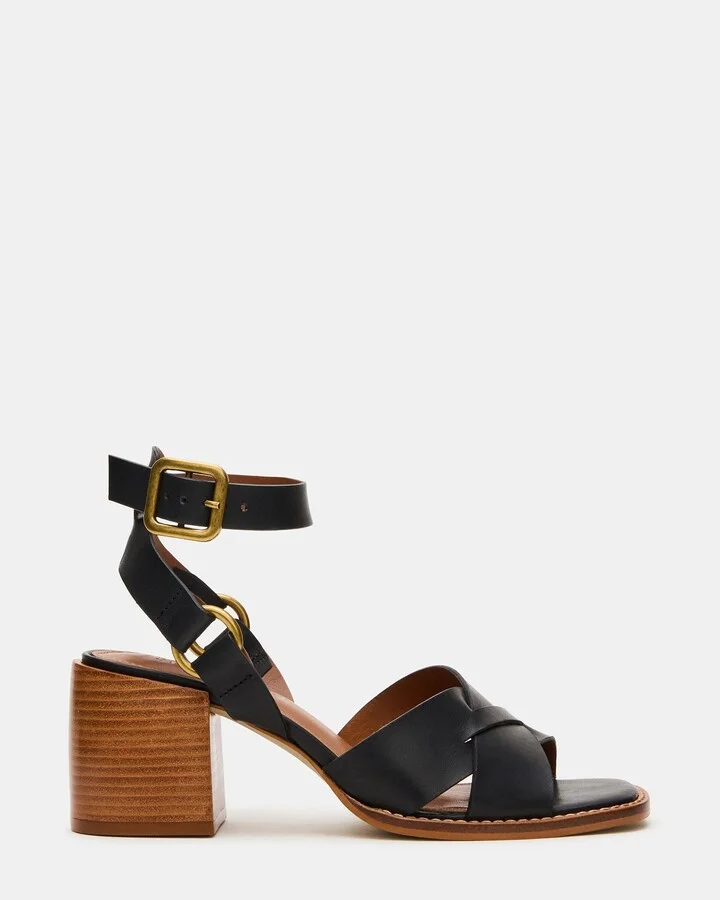 Truro Black Leather