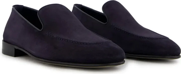 Truro crosta suede loafers - Image 3