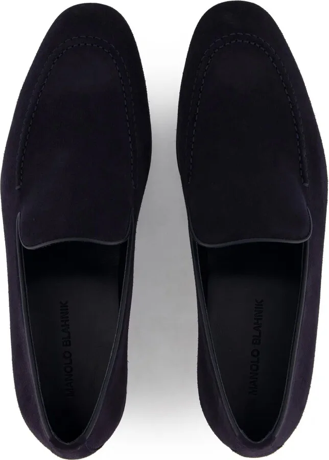 Truro crosta suede loafers - Image 4