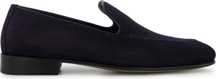 Truro crosta suede loafers