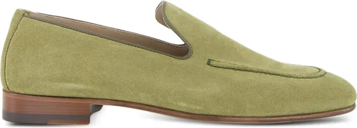 Truro suede loafers