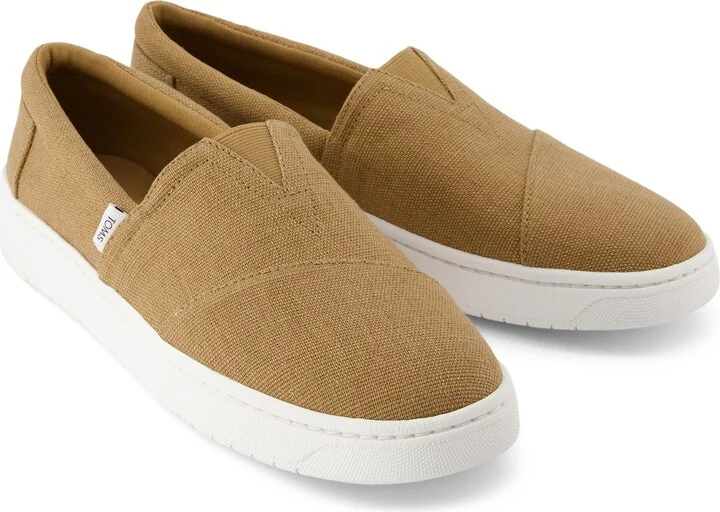 TRVL LITE Alpargata Tan Slip On Sneaker - Image 2