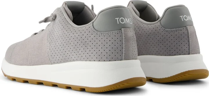 Trvl Lite Cabrillo Water Repellent Drizzle Legacy Canvas And Perforated Suede Mens Sneaker - Image 4