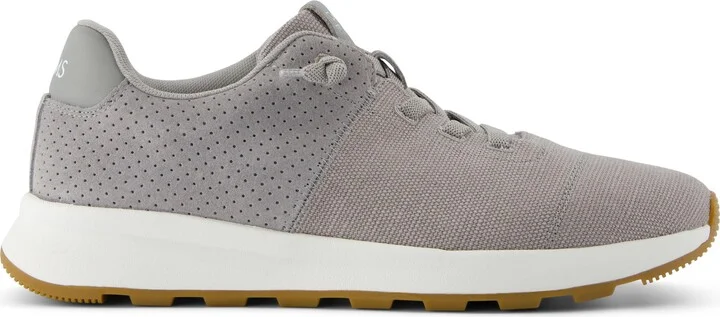 Trvl Lite Cabrillo Water Repellent Drizzle Legacy Canvas And Perforated Suede Mens Sneaker