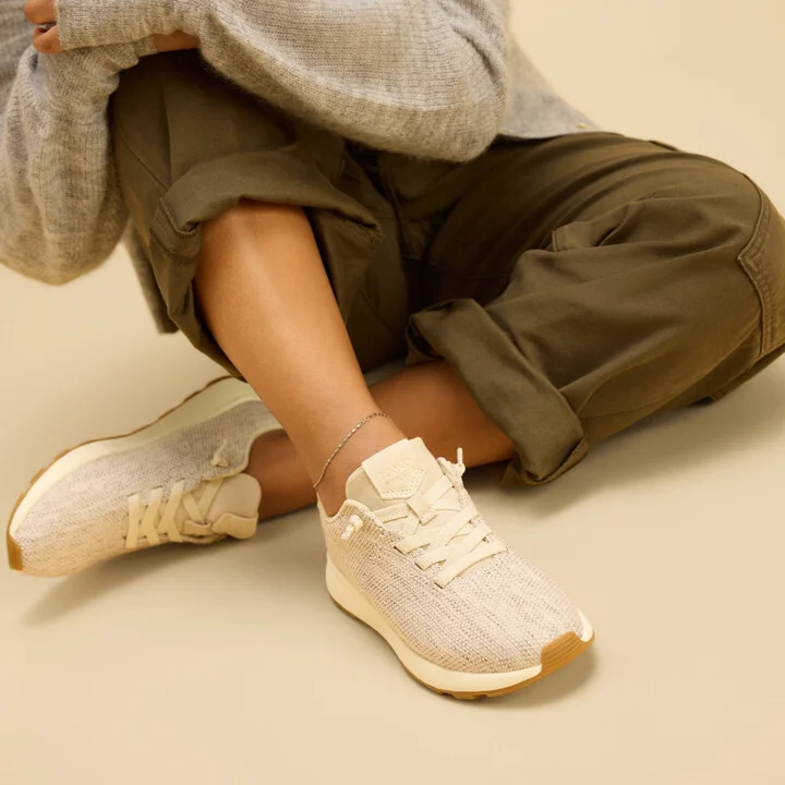 Trvl Lite Cabrillo Water Repellent Fog Textured Melange And Suede Sneaker - Image 2