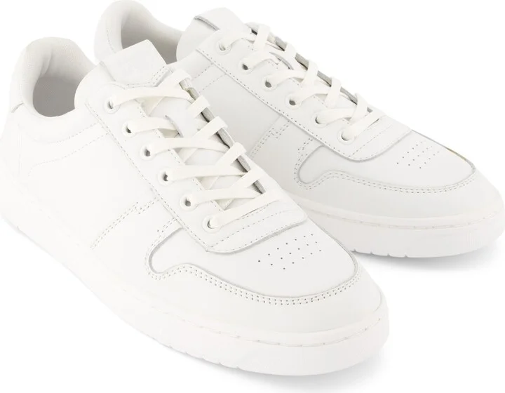 TRVL LITE Court White Leather Sneaker - Image 2