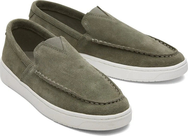 TRVL LITE Loafer Vetiver Grey Suede - Image 2