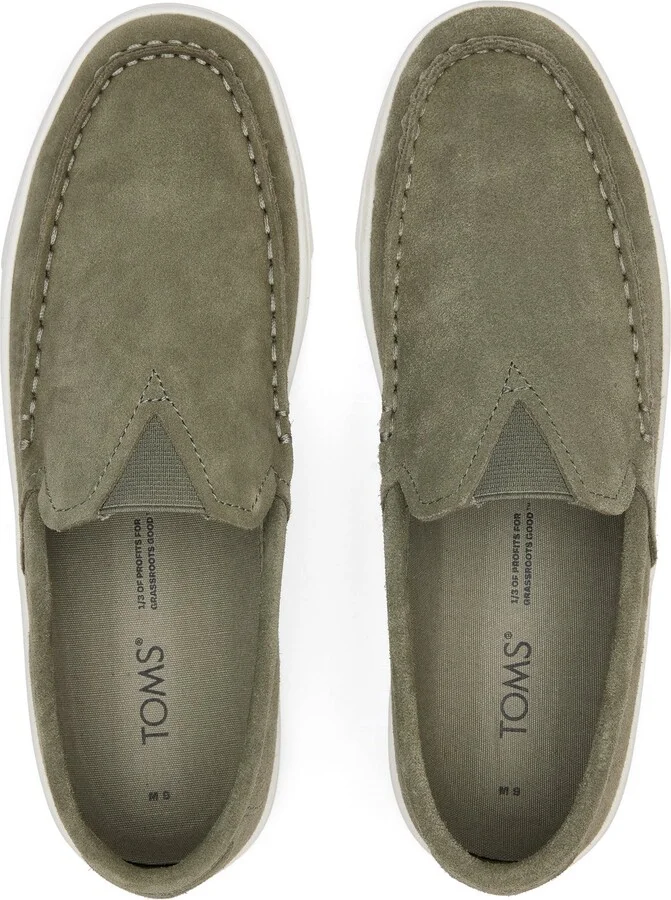TRVL LITE Loafer Vetiver Grey Suede - Image 4