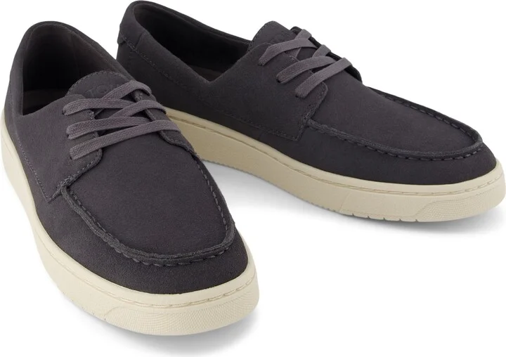TRVL LITE London Dark Suede Loafer Slip On - Image 2