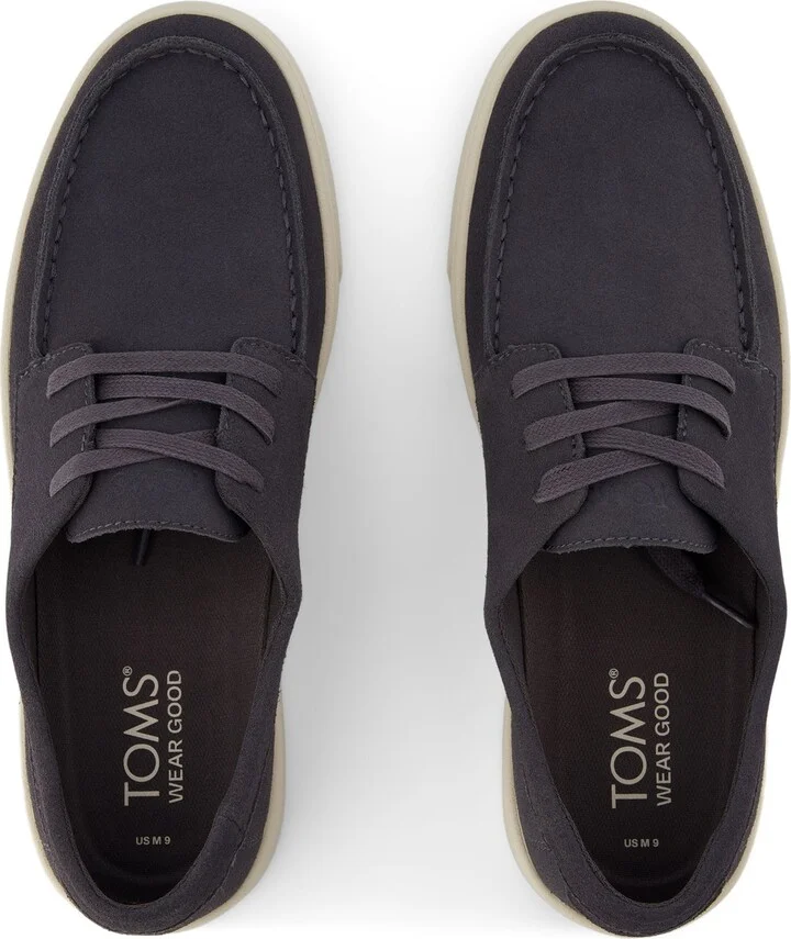 TRVL LITE London Dark Suede Loafer Slip On - Image 4