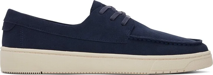 TRVL LITE London Navy Suede Loafer Slip On