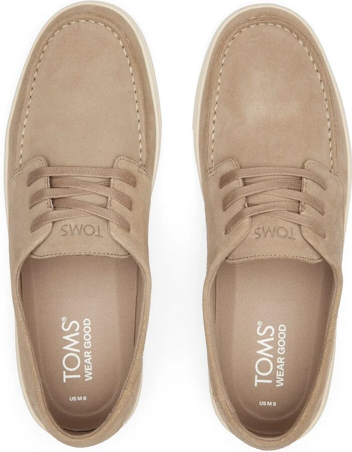 TRVL LITE London Taupe Suede Loafer Slip On - Image 5